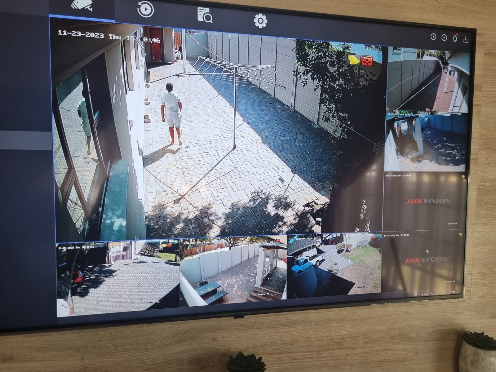 Installed CCTV